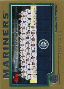 Topps Gold Mariners Team Card /2004